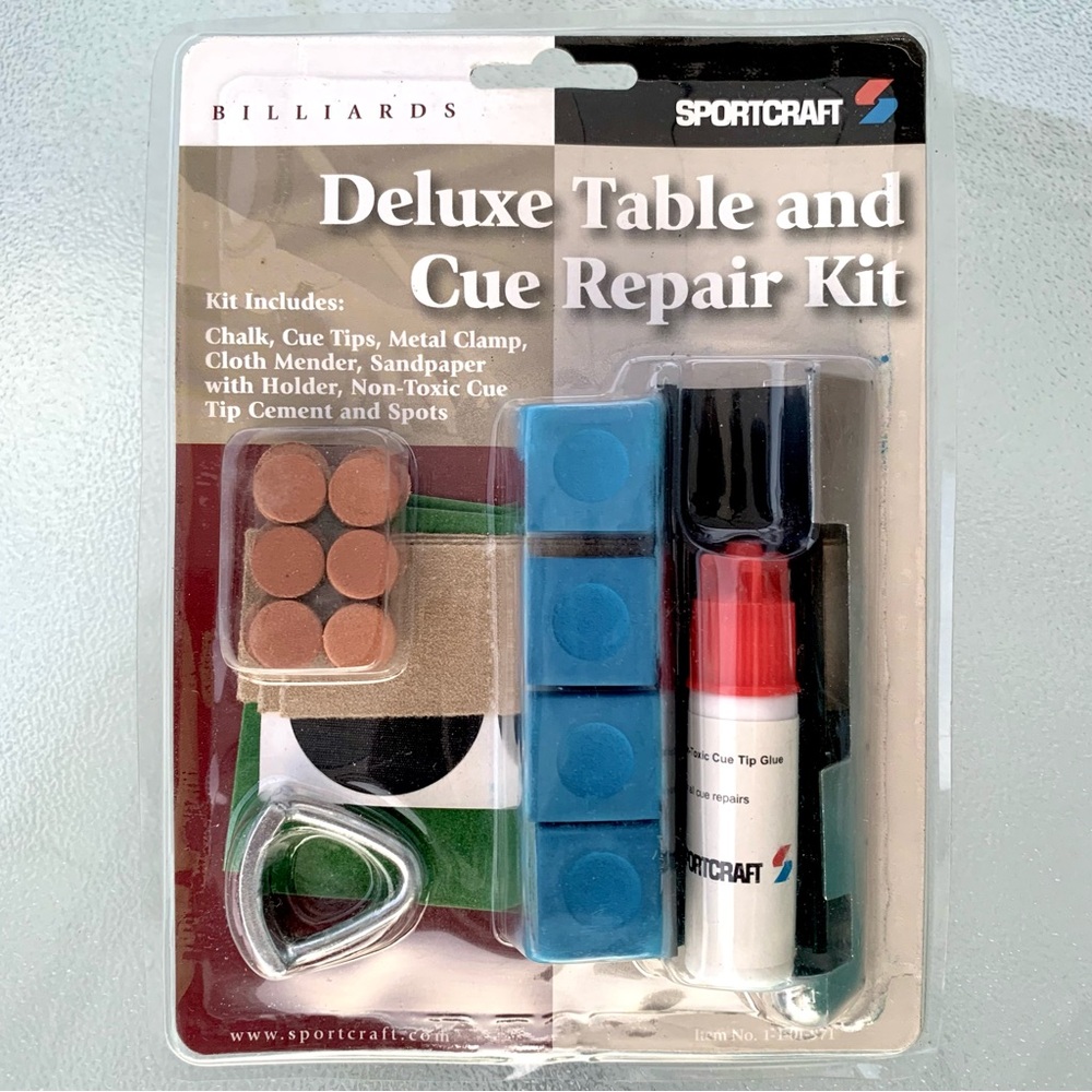 Sportcraft Deluxe Billiard Table and Cue Repair Kit